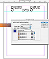 Basic graphic design for print icon