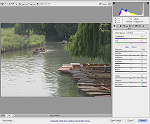 Camera raw original.