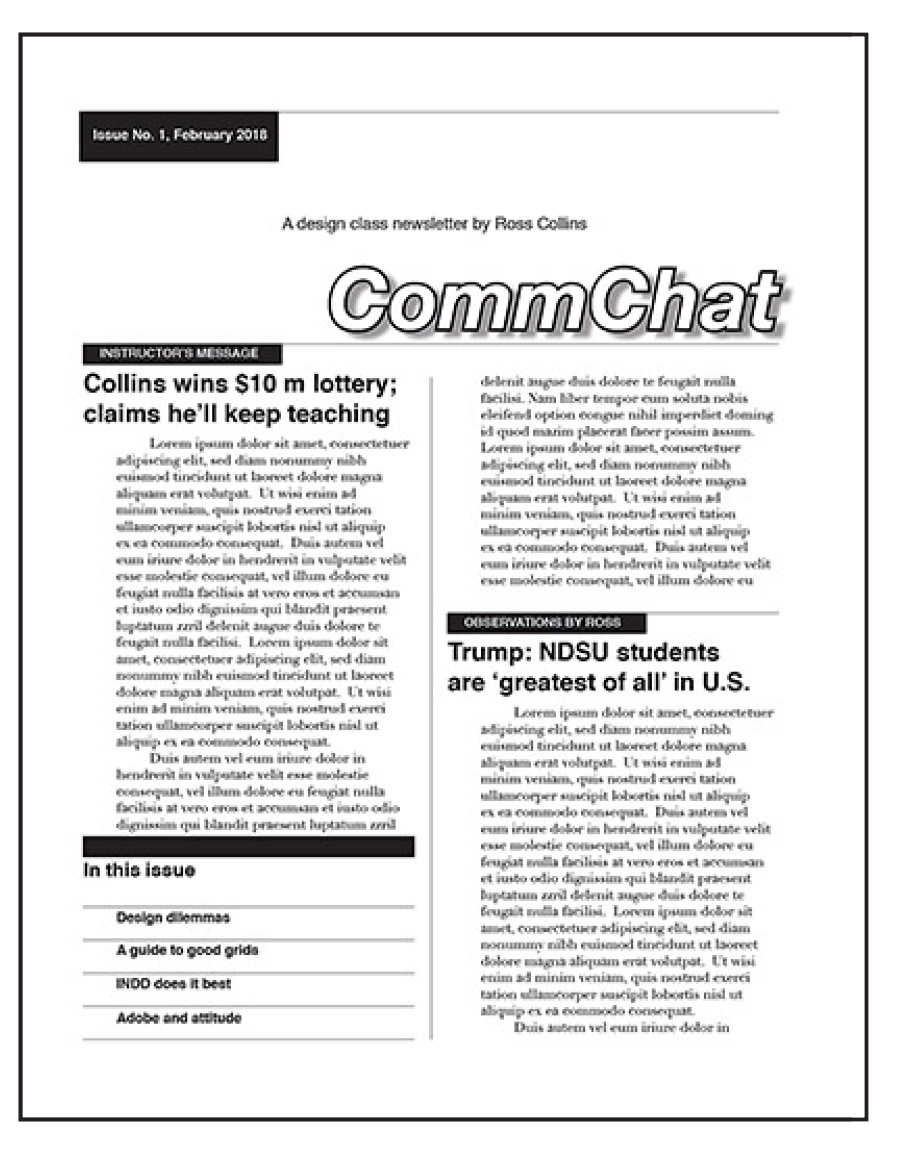 newsletter illustration.