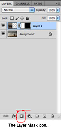 Layer Mask icon.