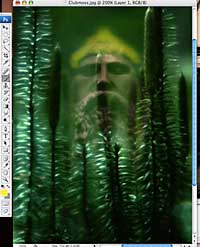 painting on a layer example.