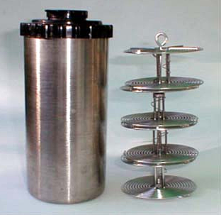 Nikkor developing tank and reels.