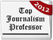 Top journalism professor 2012.