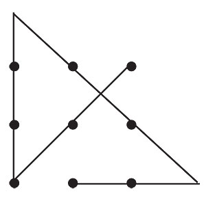 Connect the dots solution.